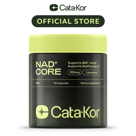 Cata-kor 250 mg-nad + suppléments nutritionnels pour soutenir le vieillissement cutané, pour plus d'énergie et de concentration - 60 pièces-vitamine et des suppléments nutritionnels du bien-être, comestibles