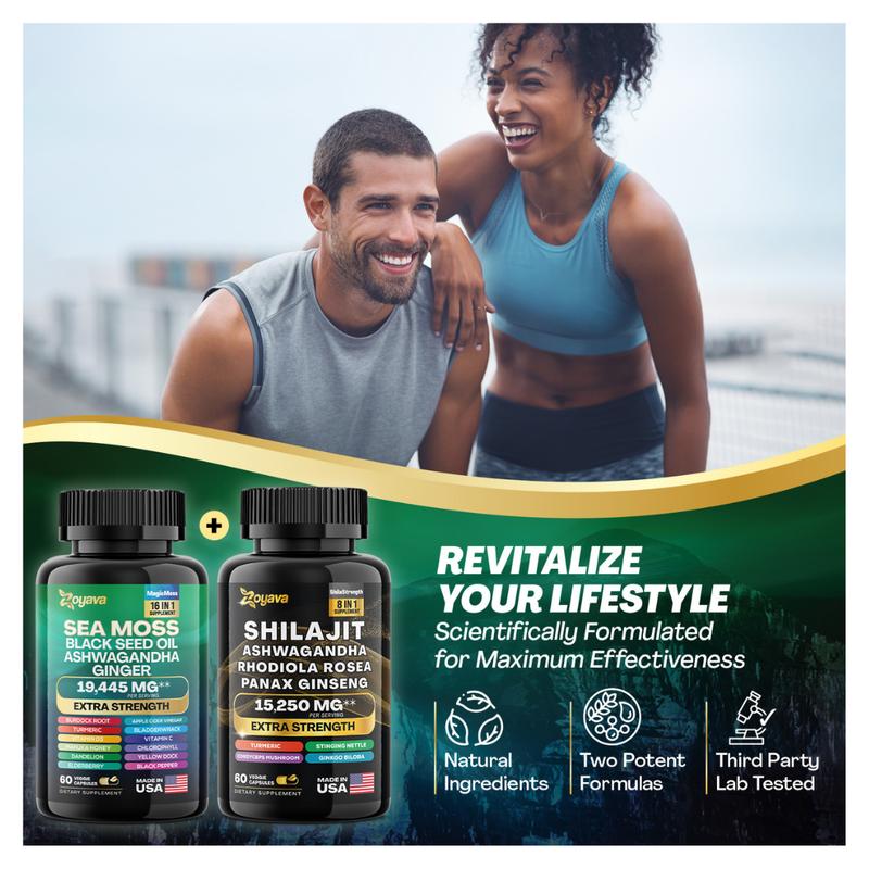 Package de vitalité dynamique - Zoyava SeemOos Multivitamin et combinaison de puissance