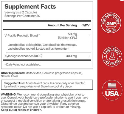 URO Probiotics for Women-60 Pieces (1-pack) -Propiotics for Women-Phalance with Prebiotics et Lactobacillus-Probiotic