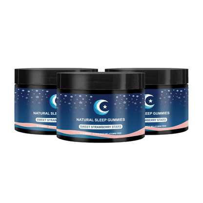 Lullabiti Camere da letto naturali - 30 porzioni - Sweet Strawberry Sterner (Melatonin -Free)