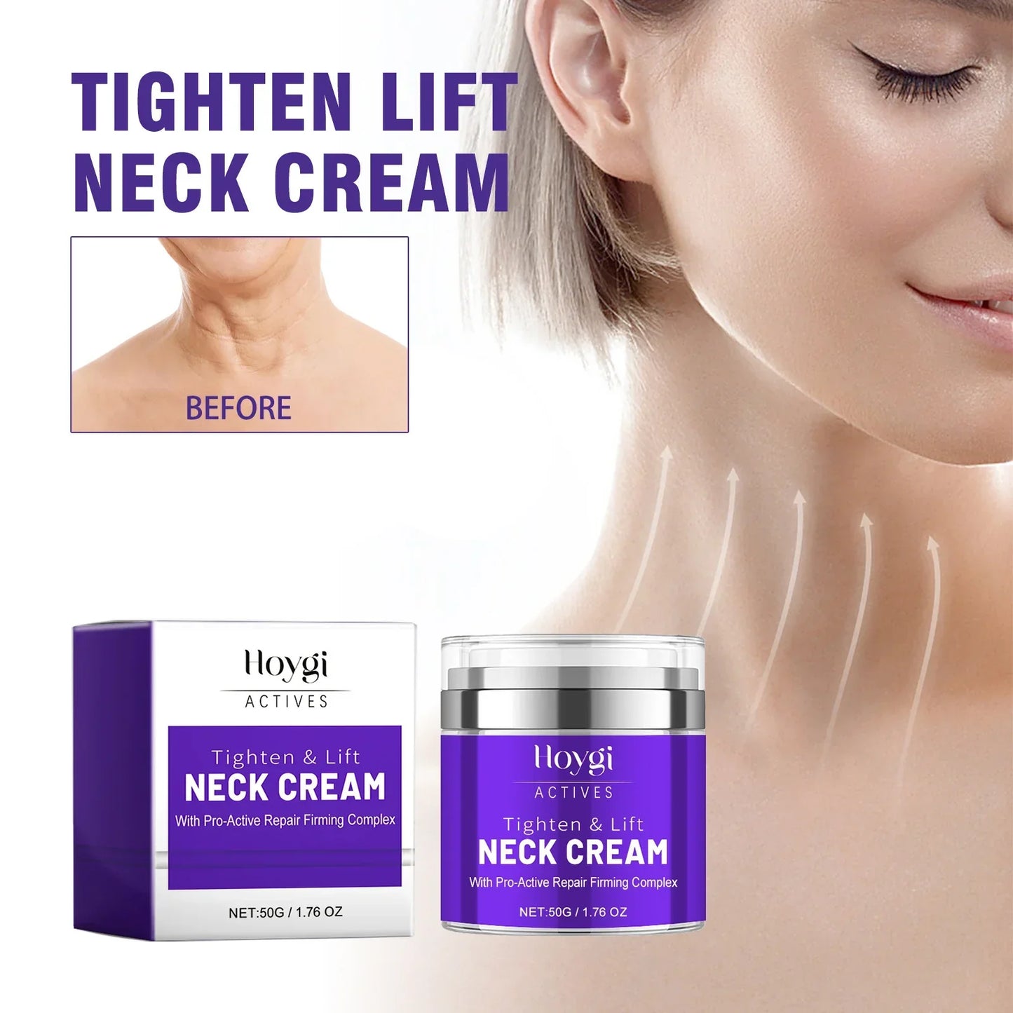 Gopure Cream Cream - Crème de cou taquin et taquinerie pour s'arrêter la peau