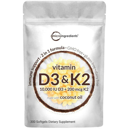 Capsules sadimanes de vitamine D3 K2