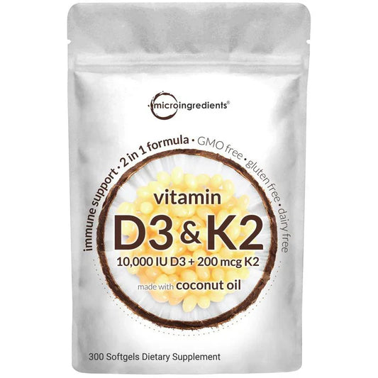 Capsules sadimanes de vitamine D3 K2