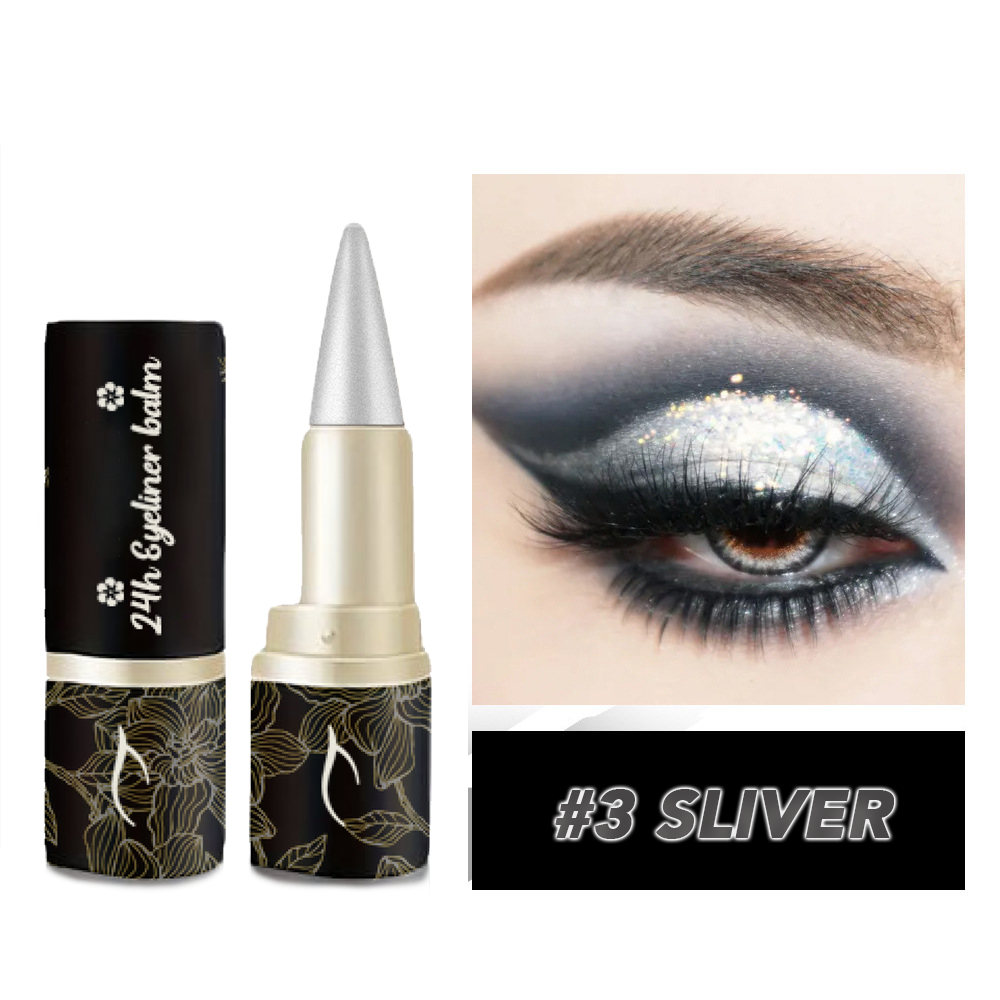 Contenu 24 heures sur le baume d'eye-liner portable
