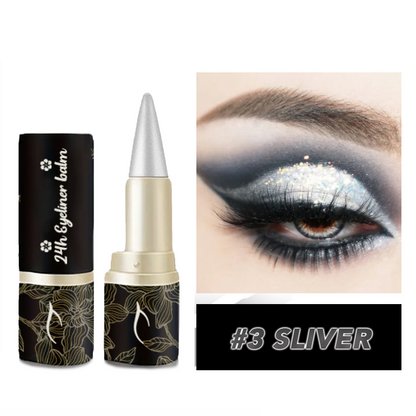Contenu 24 heures sur le baume d'eye-liner portable