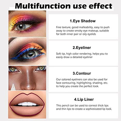 🔥Penna eyeliner waterproof a lunga durata, cosmetici per il trucco degli occhi alla moda
