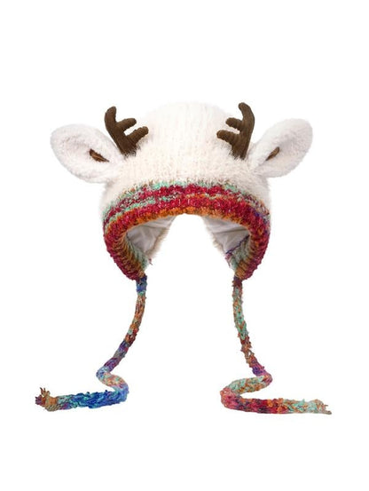 🎁Top Choice for Christmas Gifts! 🦌 Creative Antler Hat & Bag 2-in-1 – Practical and Adorable 🎄