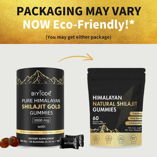 Shilajit Gummies: Pure Shilajit Himalayan Rich in Ashwagandha Gaulshura Fulvic Acid 85 Micronutrients Suitable for Men and Women No Added Sugar Non-GMO 100% Natural Organic 60 Gummies