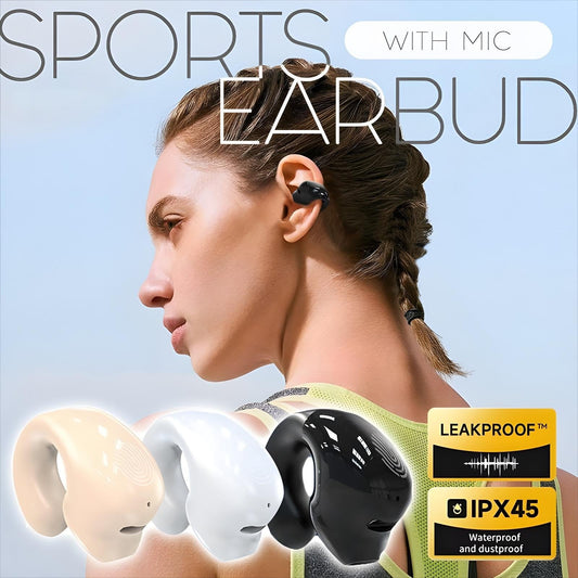 Écouteurs sportifs sans fil imperméables avec microphone