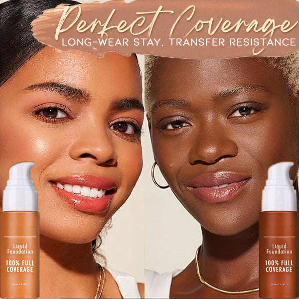 Cobre de cobertura completa, Matt Liquid Foundation