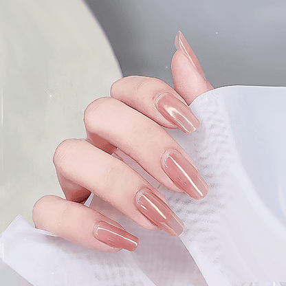 Poudre d'ongles chromée