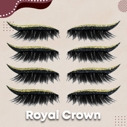 Eyeliner wielokrotnego użytku i rzęsy do trzymania