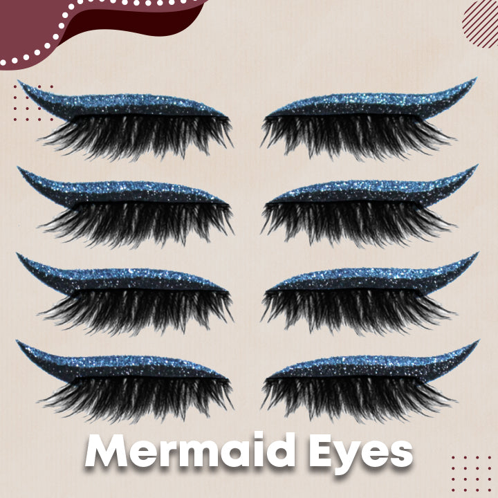 Eyeliner wielokrotnego użytku i rzęsy do trzymania