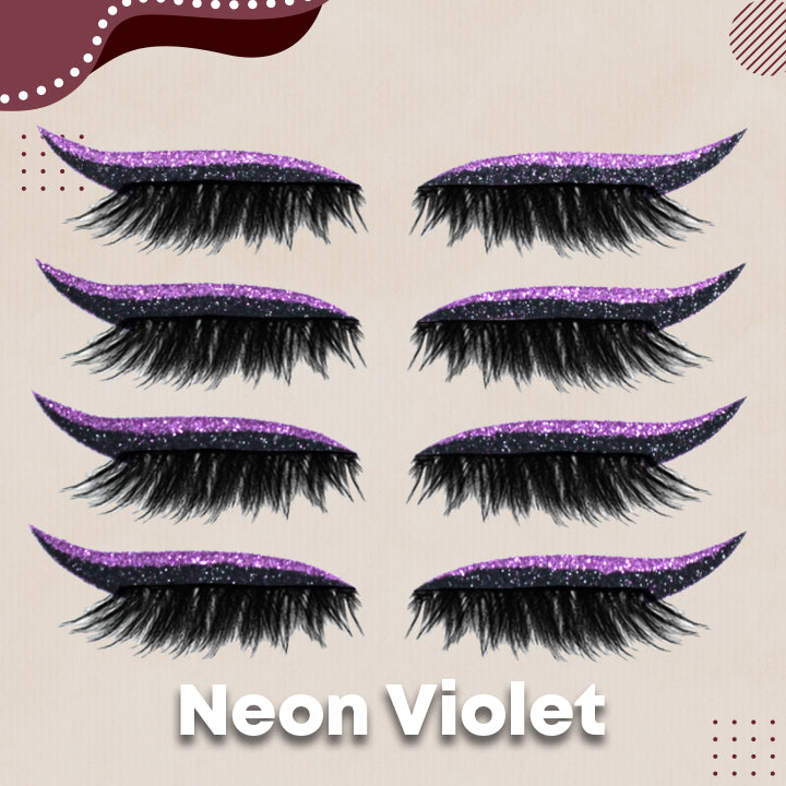 Eyeliner wielokrotnego użytku i rzęsy do trzymania