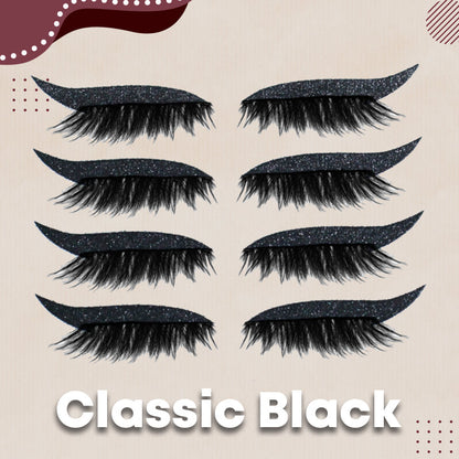 Eyeliner wielokrotnego użytku i rzęsy do trzymania