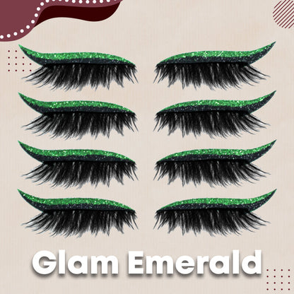 Eyeliner wielokrotnego użytku i rzęsy do trzymania